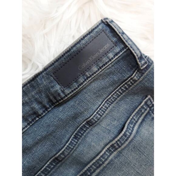 CALVIN KLEIN SLIM BOYFRIEND CUFFED WOMEN'S JEANS - SIZE 6 - Picture 11 of 11